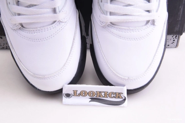 HYPE Jordan Fire Red (2020) Retro Tongue Air 5 Silver DA1911-102 0713